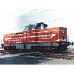 Diesel locomotive 726 - ČSD N
