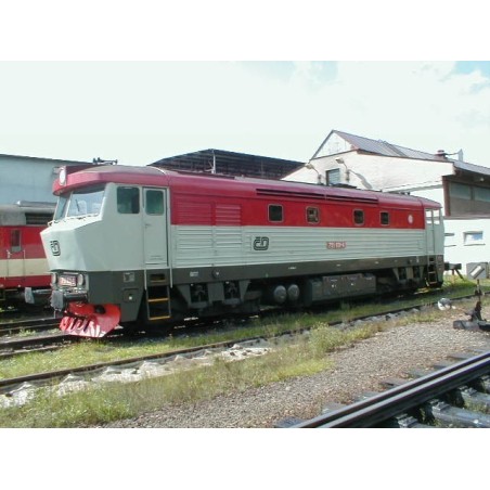 Diesel locomotive 714  I. series - ČSD HO