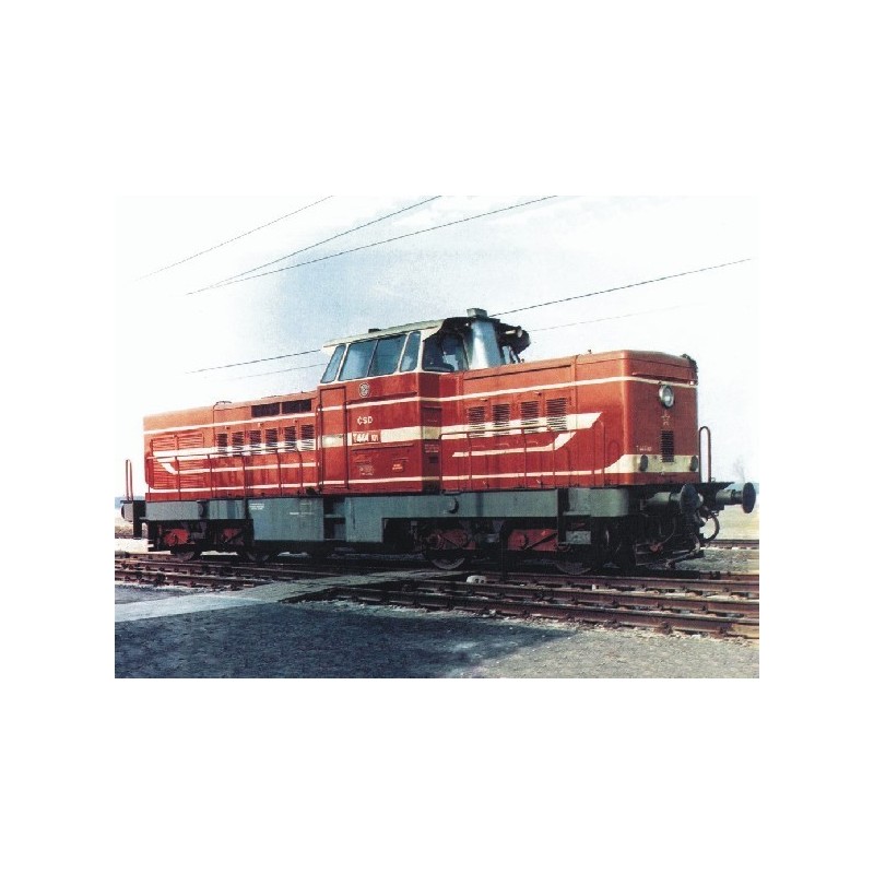 Diesel locomotive 726 - ČSD HO